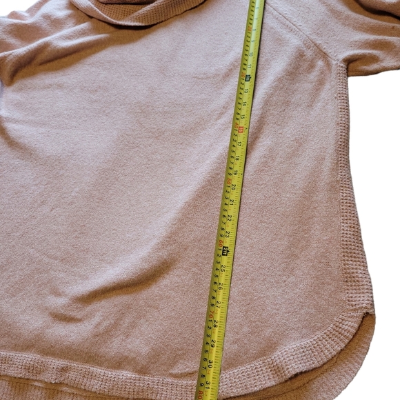 Plus size pink cowl turtleneck sweater size 3x - Picture 5 of 7